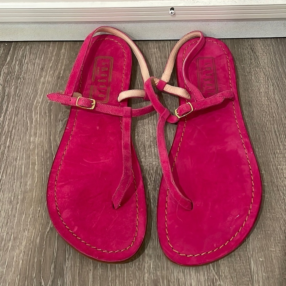 Pink Sandals, Size 9.5
